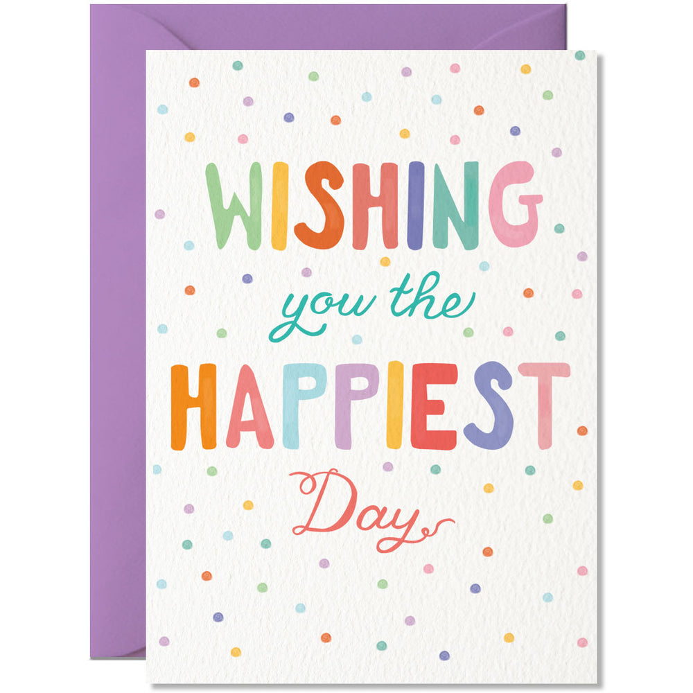 Happiest Day Greeting Card
