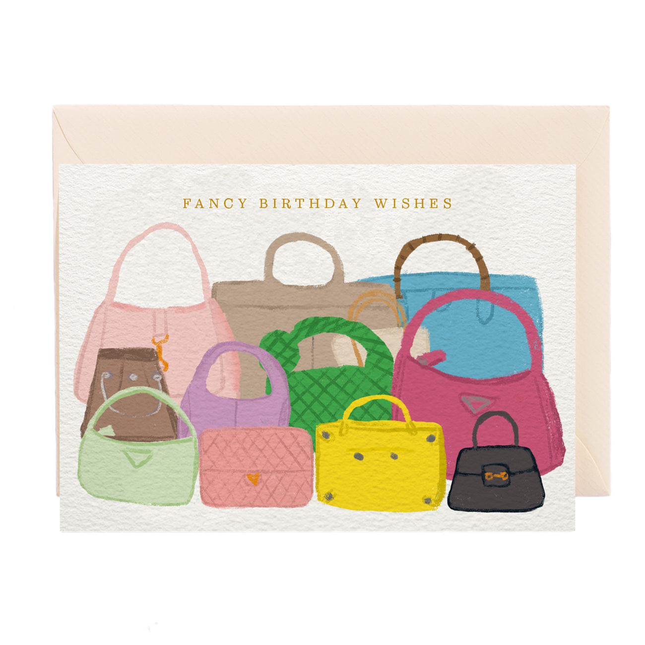 Fancy Birthday Wishes Greeting Card
