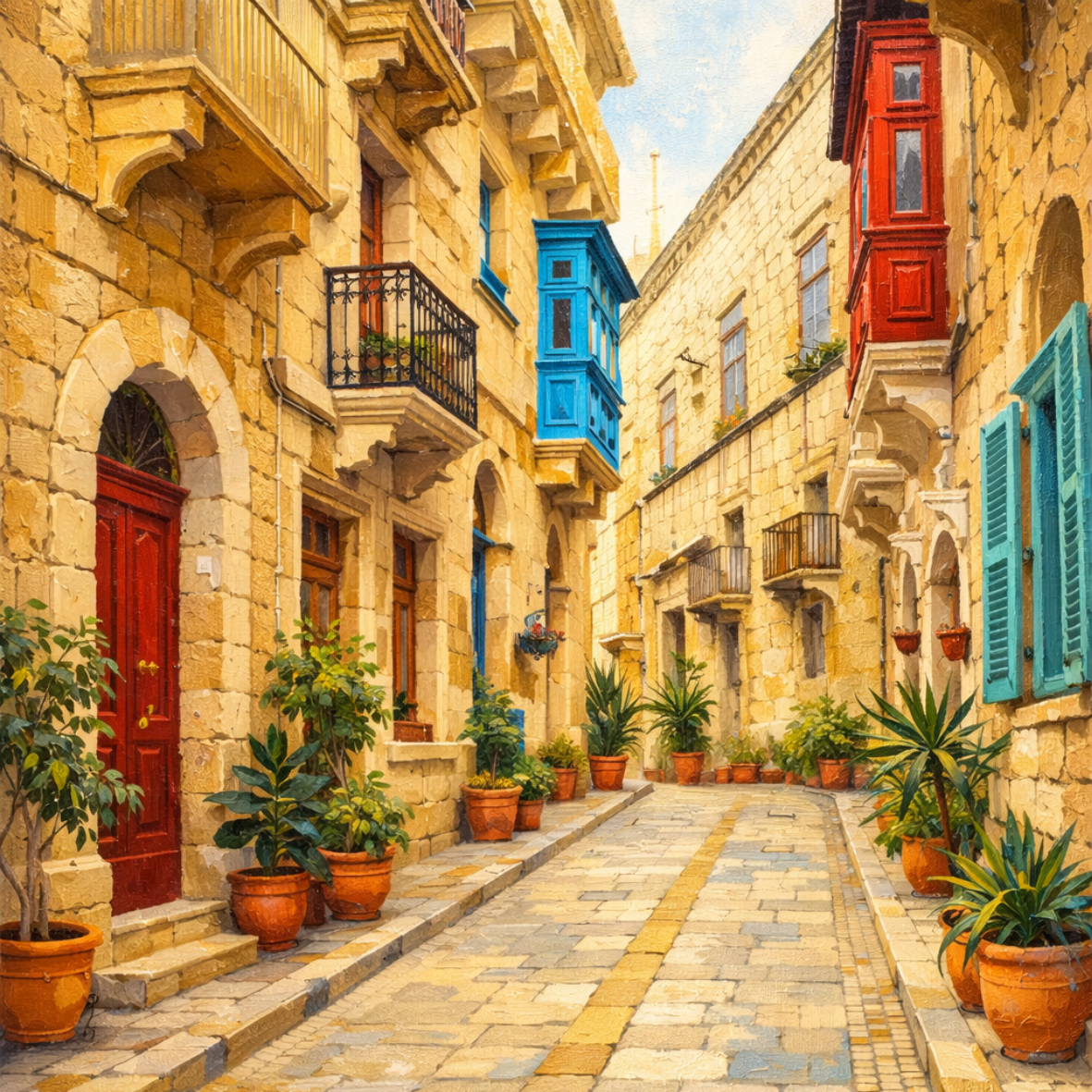 The Maltese Streets Coaster