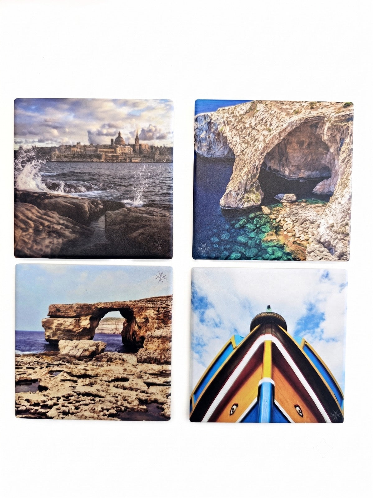 Maltese Sea (Pack of 4 Coasters)