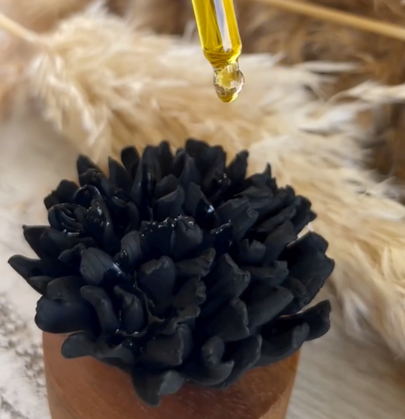 Flower Diffuser Black Oeillet