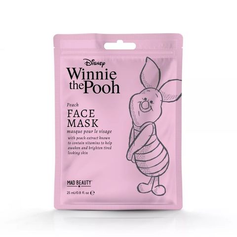 Winnie The Pooh Peach Face Mask