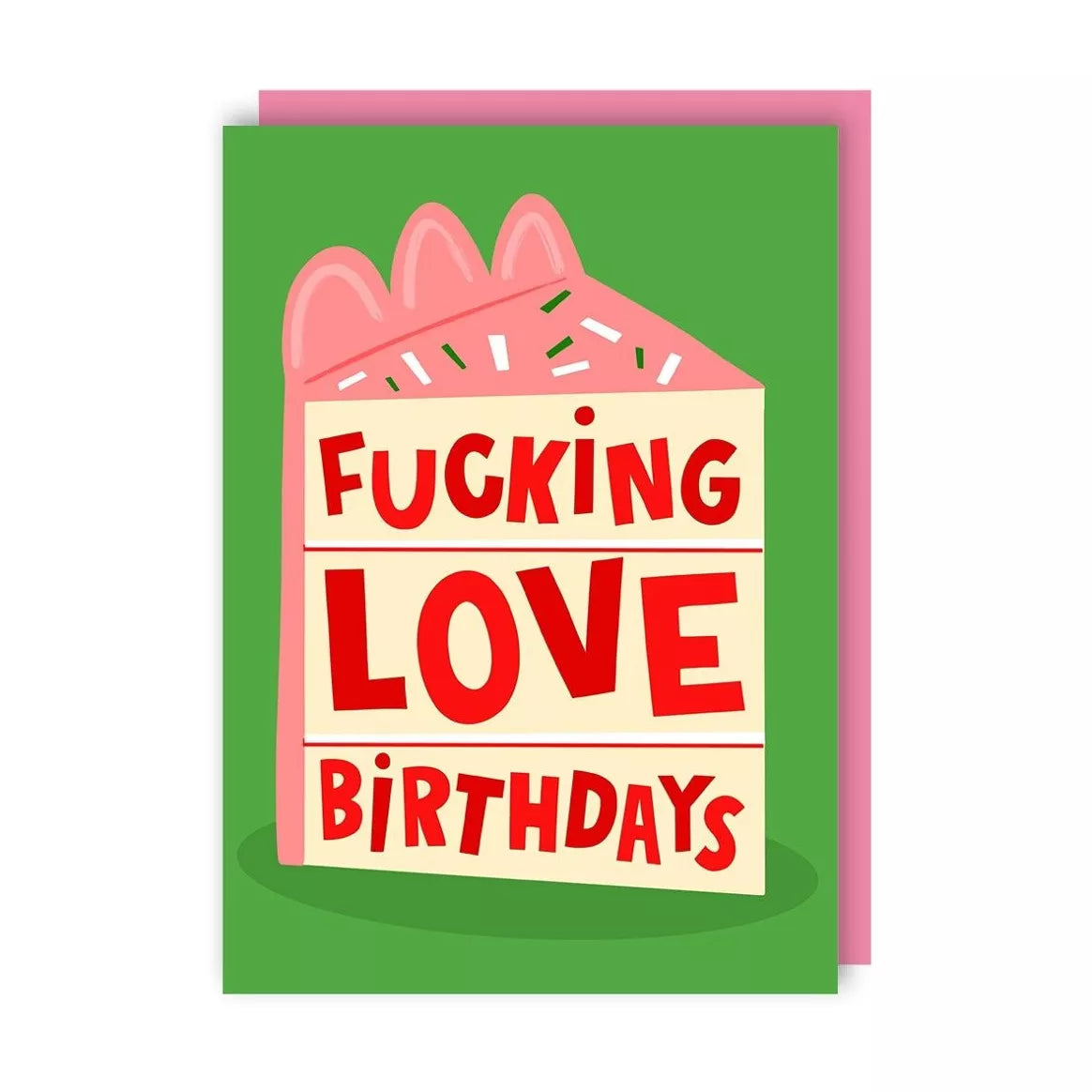 Fucking Love Birthdays Card
