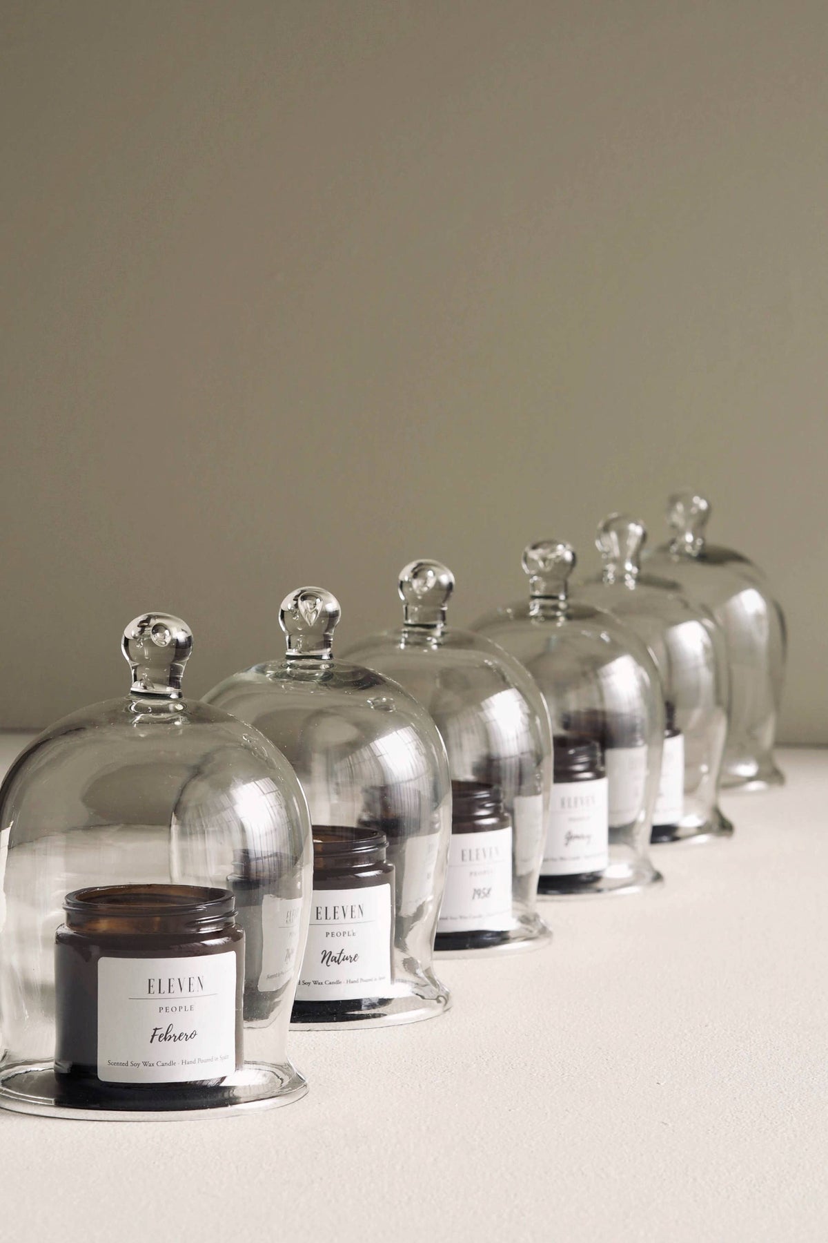Elegant Glass Dome Decorative Tabletop Object: Small