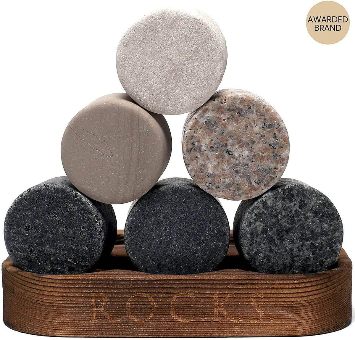 The Original Rocks Whiskey Chilling Stones