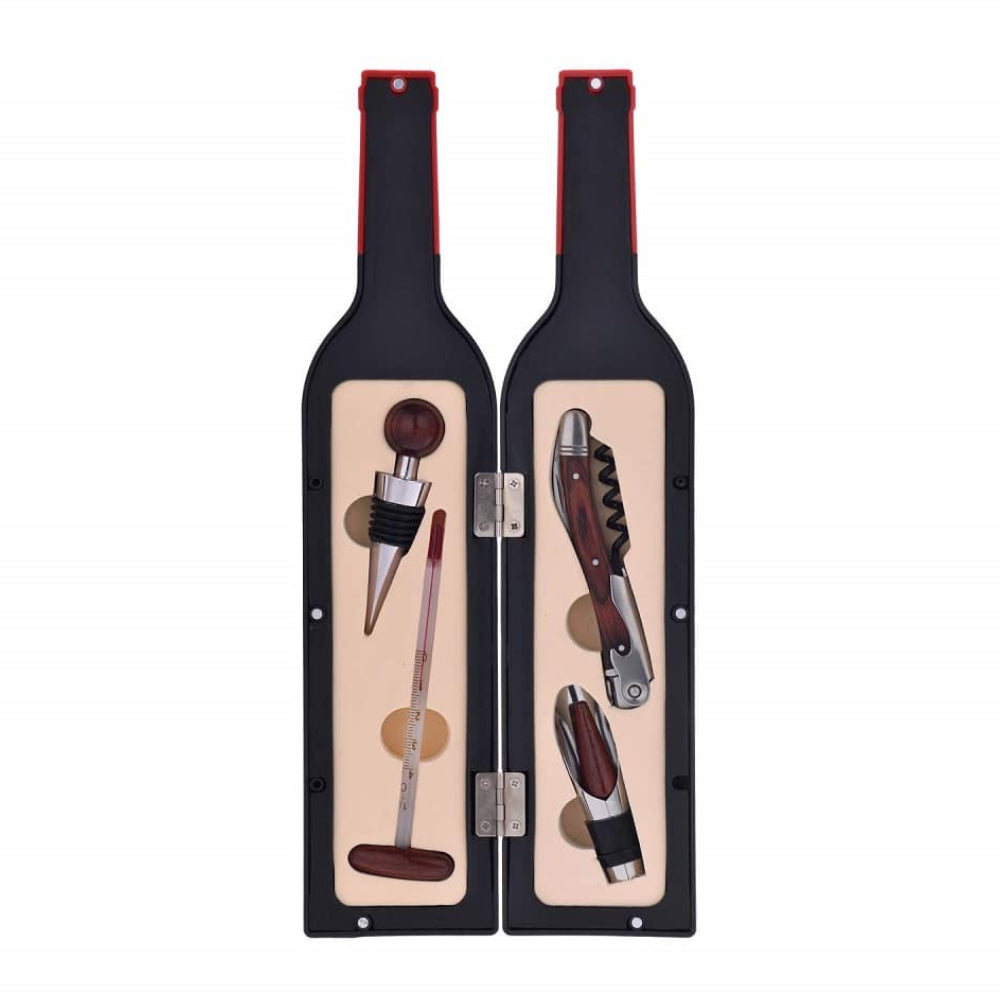Laguiole 4pcs Wine Accessory Set