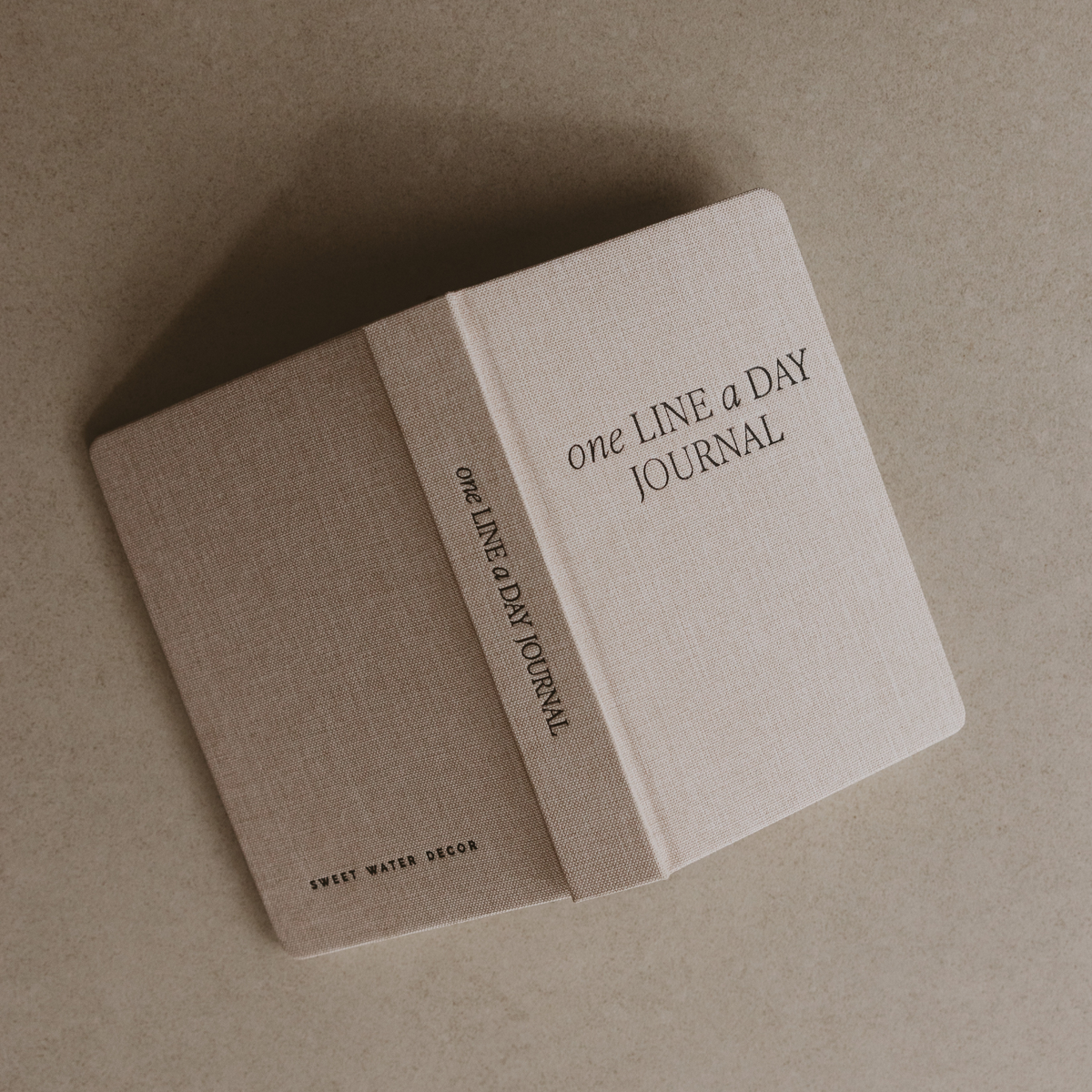One Line A Day Fabric Journal