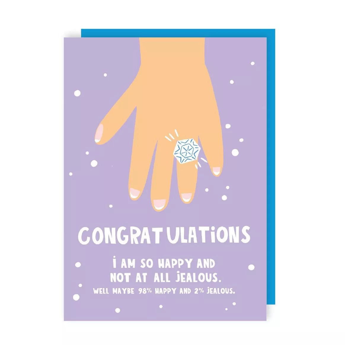 Congratulations I Am So Happy And Not Jealous Card