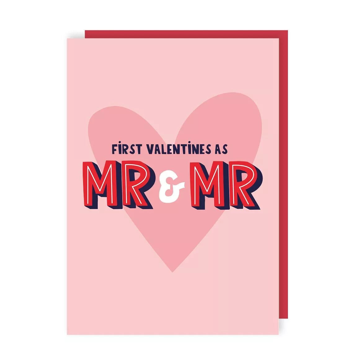First Valentine's As Mr & Mr Card