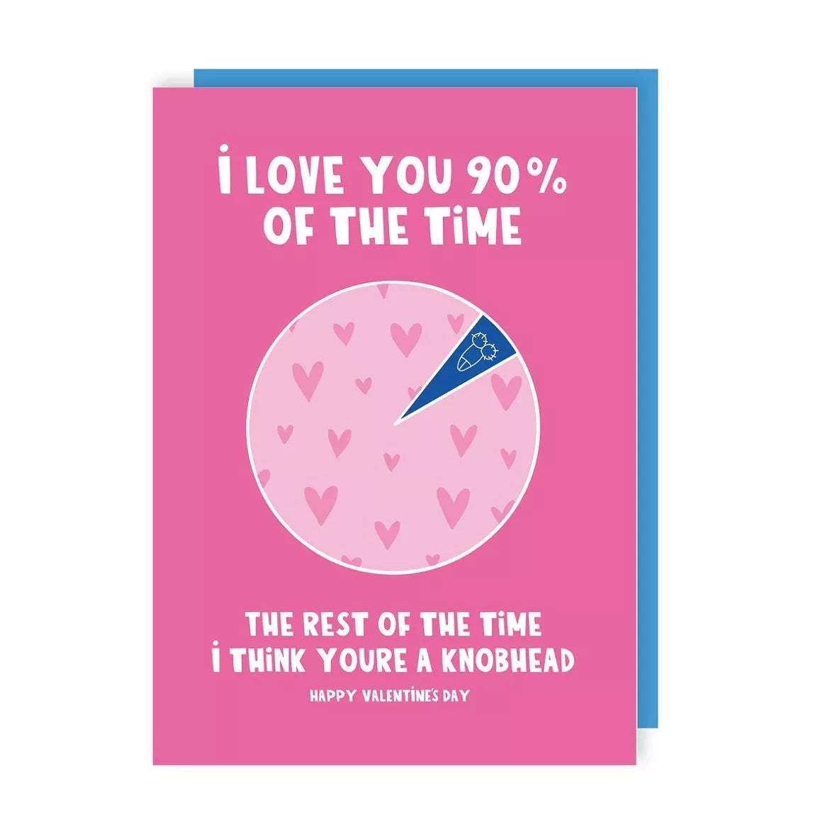I Love You 90% Of The Time Card