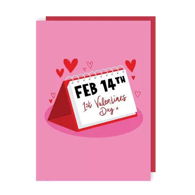 February 14th 1st Valentine's Day Card