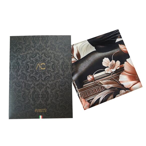 Large Black Panther Zo‚ silk square