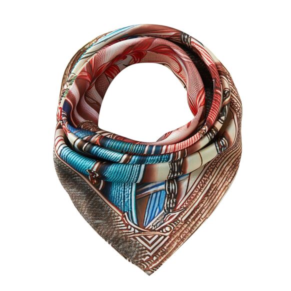 Big Belts Silk Square