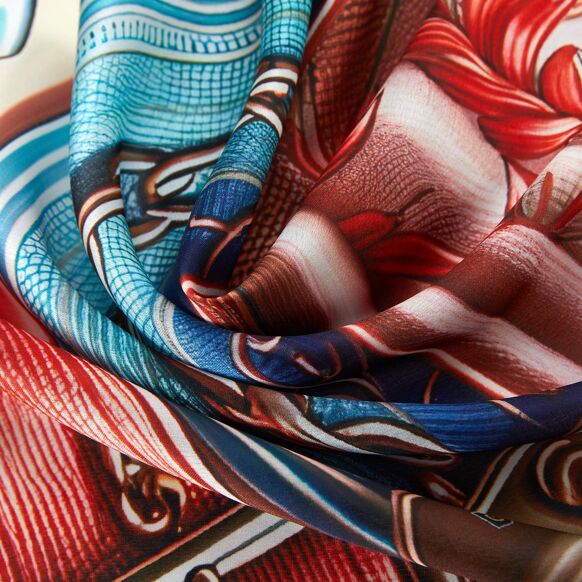 Big Belts Silk Square