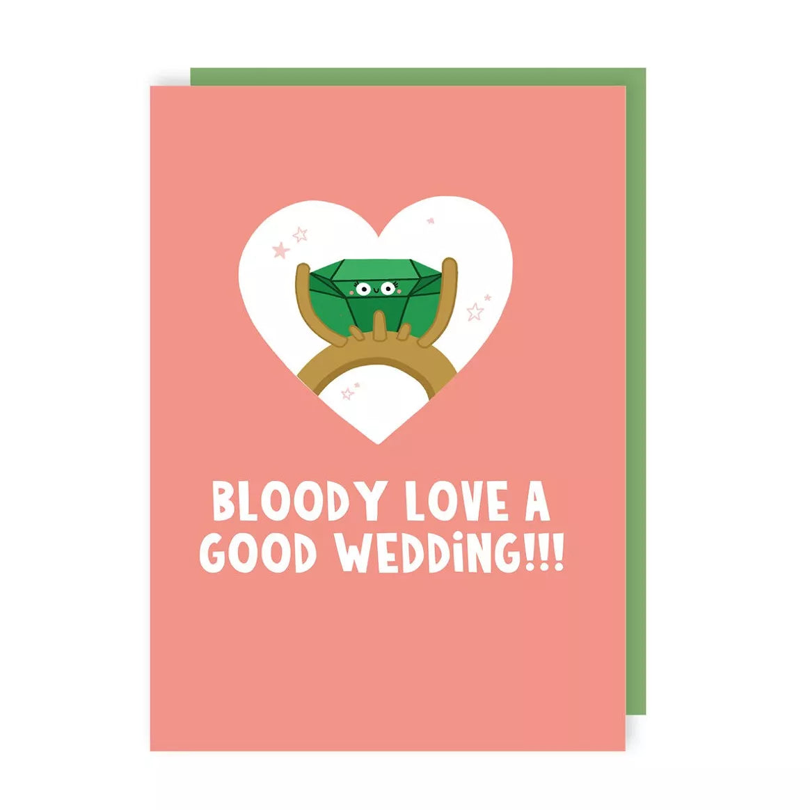 Bloody Love A Good Wedding Card