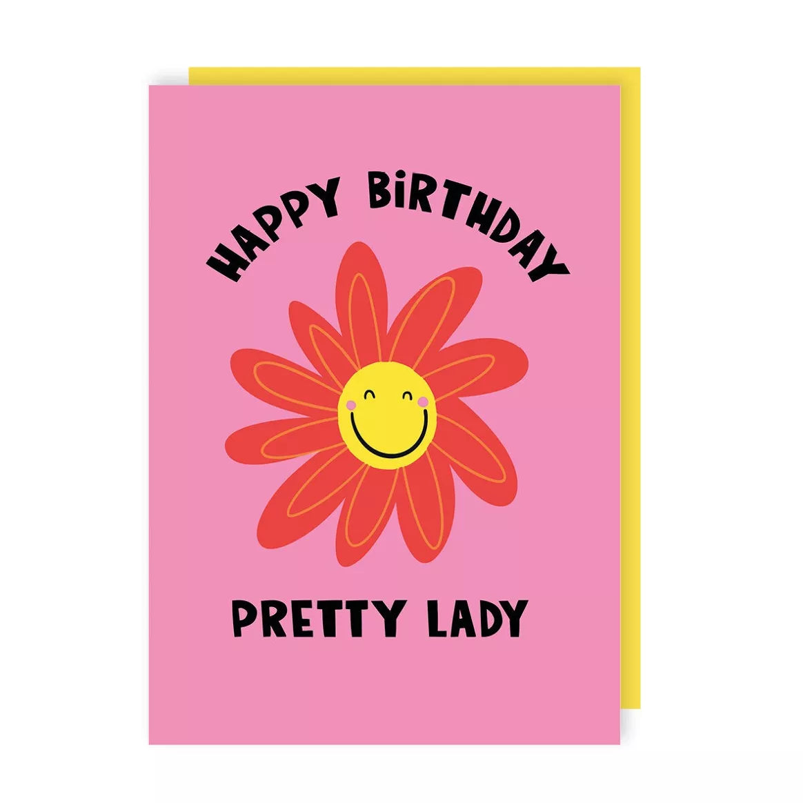 Happy Birthday Pretty Lady Card