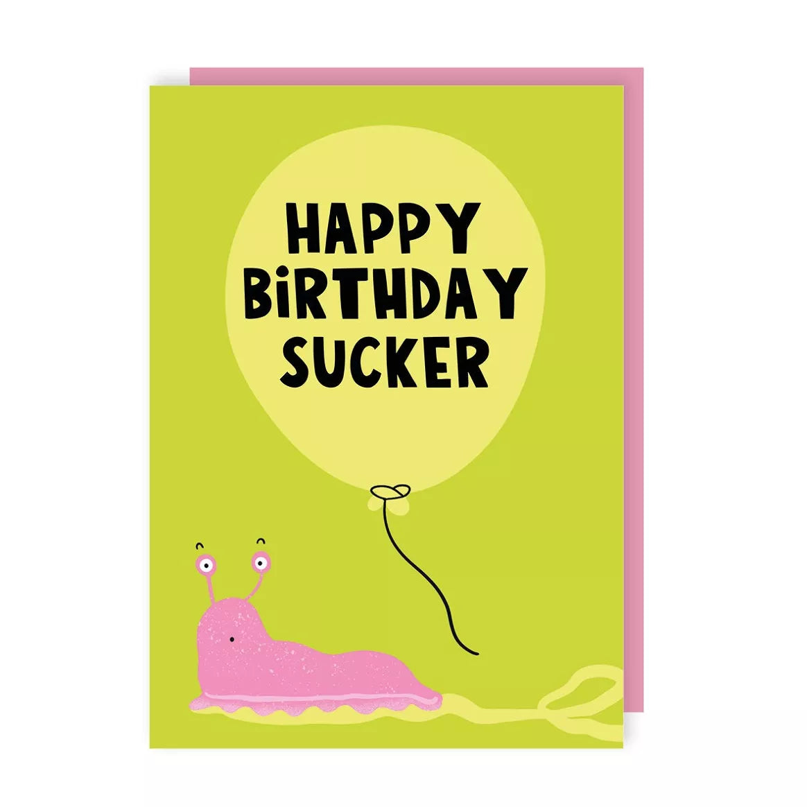 Happy Birthday Sucker Card