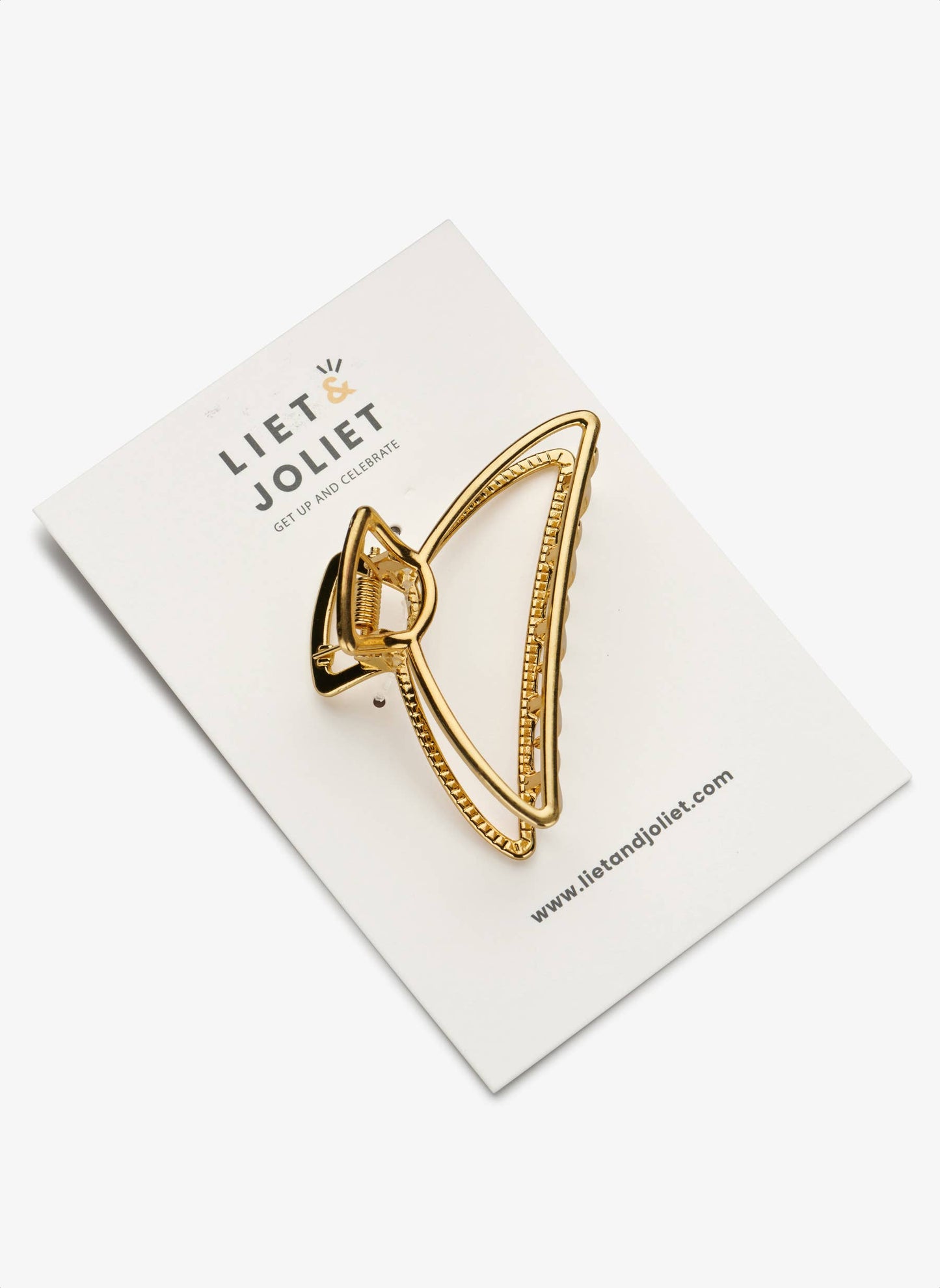 Caro Gold Hair Clip