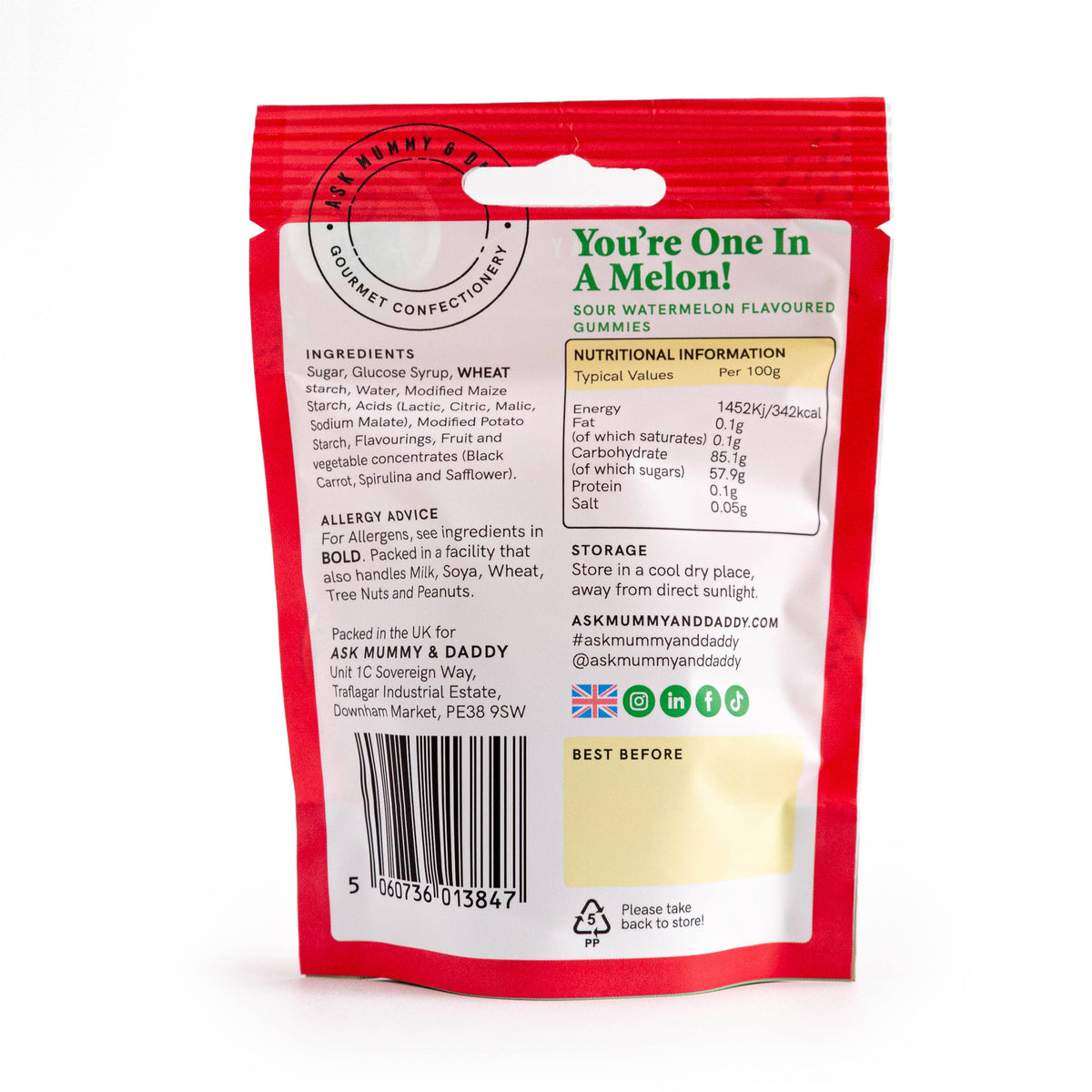 You're One In A Melon! Gummies (50g)