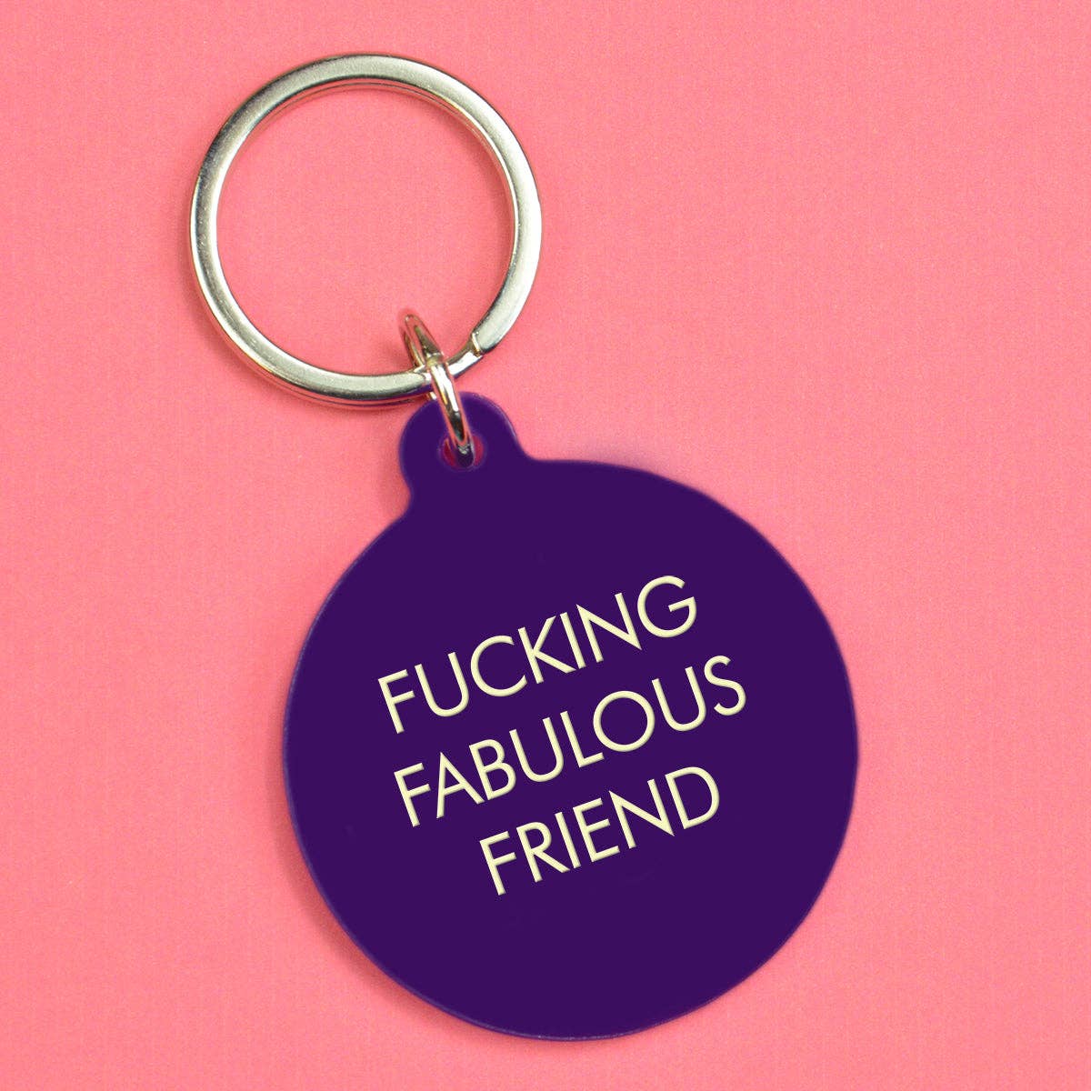 Fucking Fabulous Friend Keytag