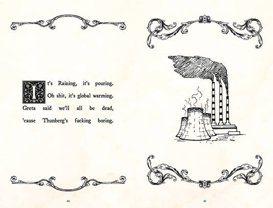 Adult Nursery Rhymes - Humour Book