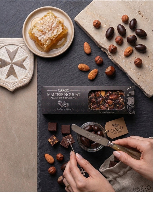Homemade Nougat Hard Almond & Hazelnut