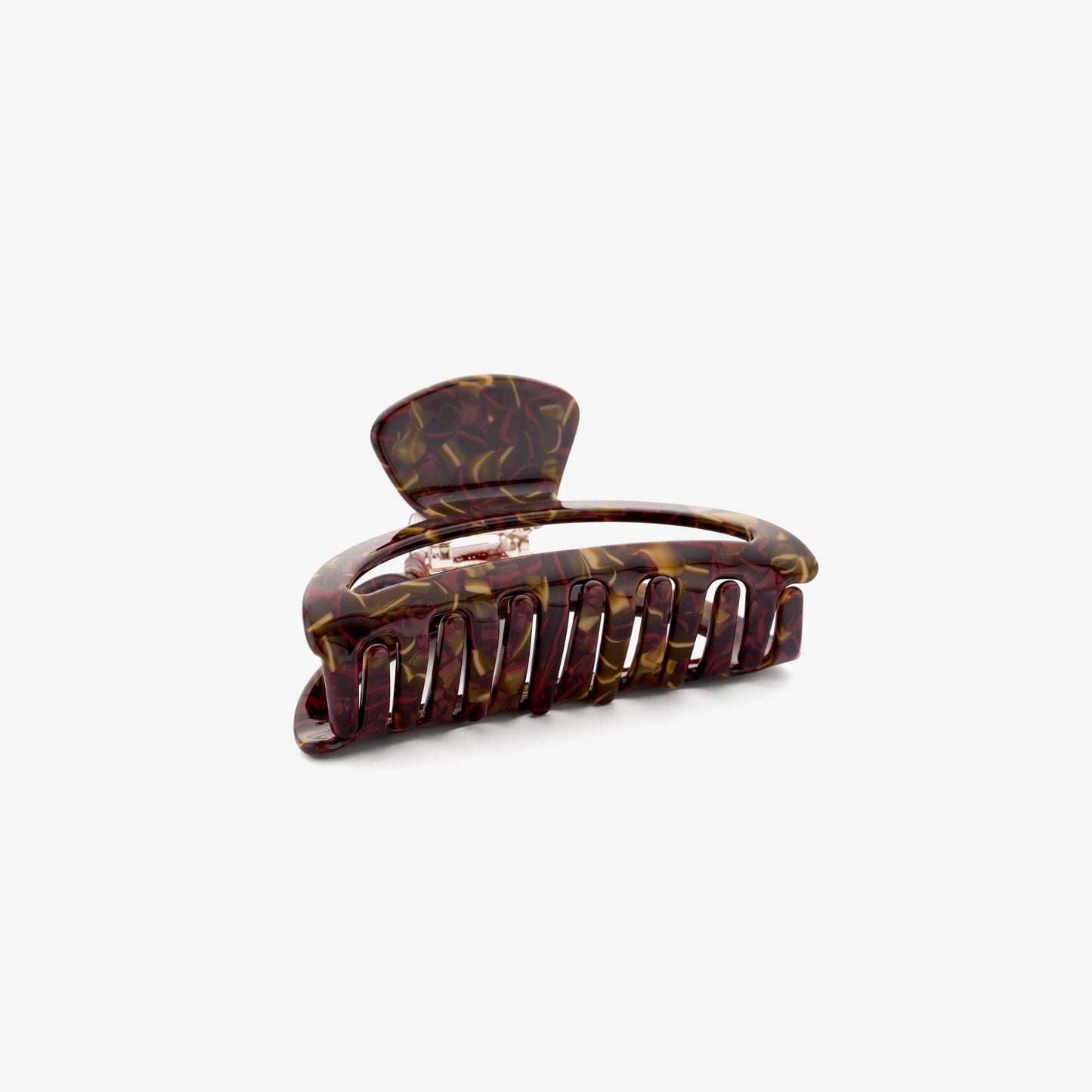 Brown & Gold Hair Clip