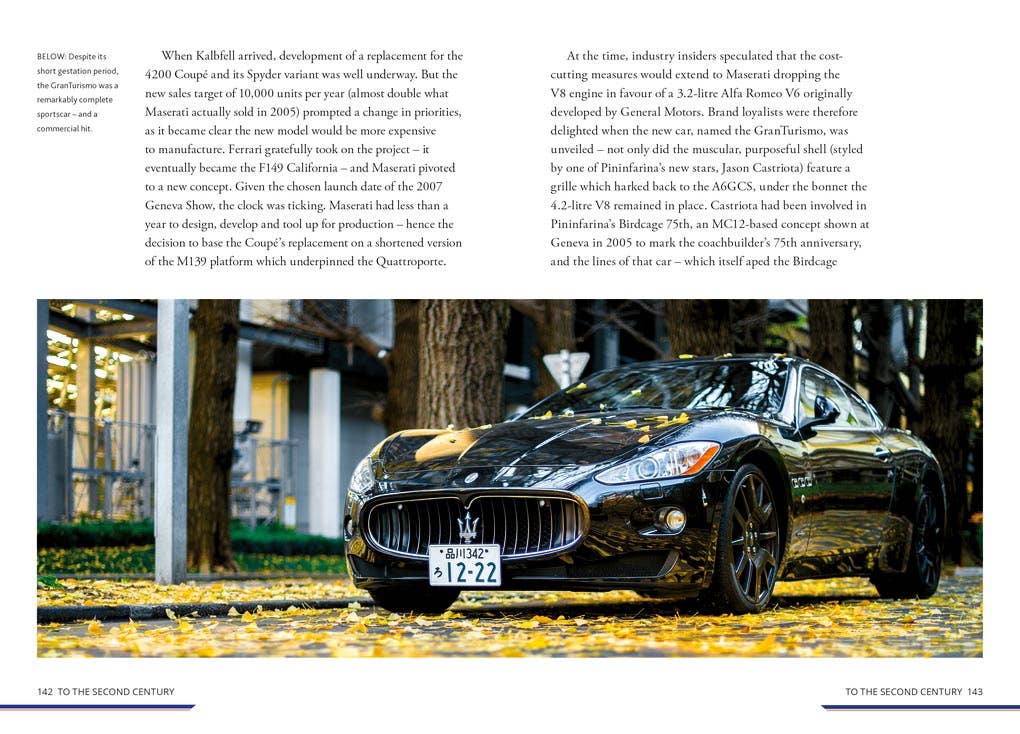 The Story Of Maserati Book