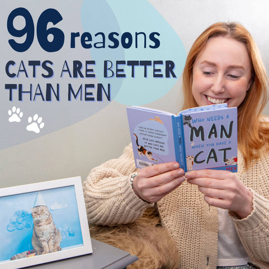 Who Needs A Man When You Have A Cat: Funny Cat Gift Book