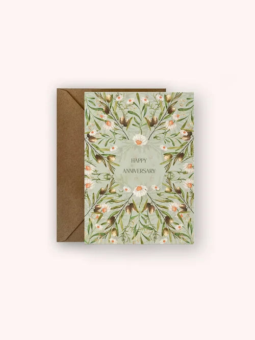 Happy Anniversary Card (Maltese & English)