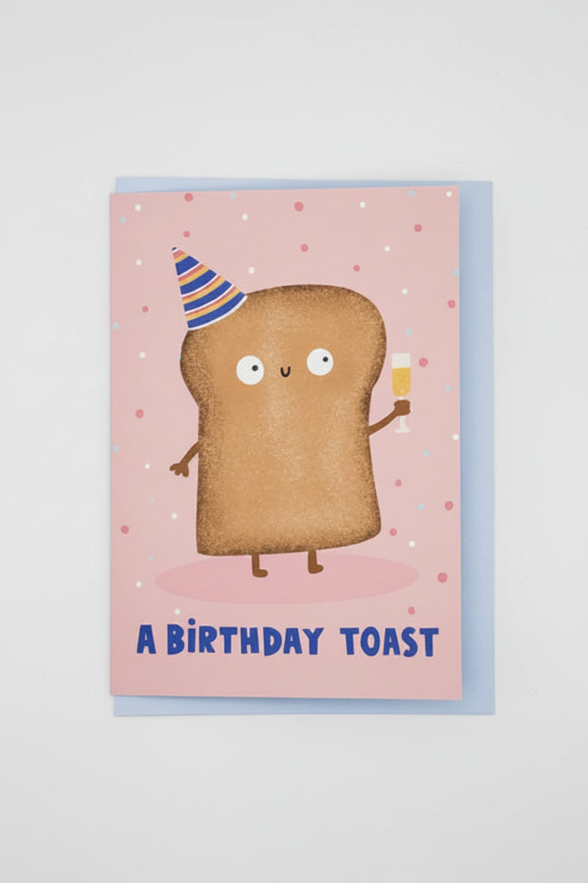 A Birthday Toast Card