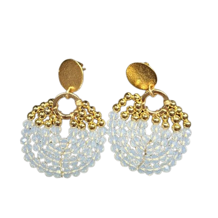 Handmade Crystal Earrings