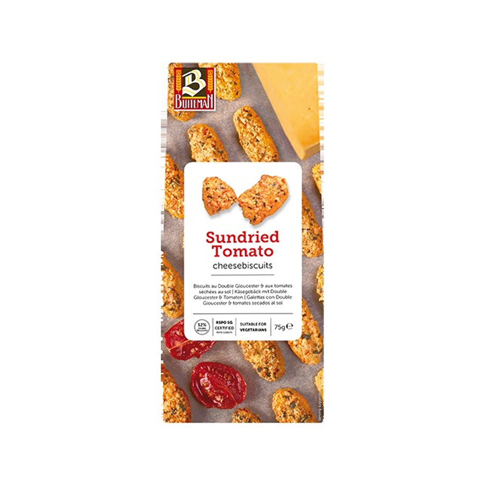Buitman Sundried Tomatoe Biscuits 75g