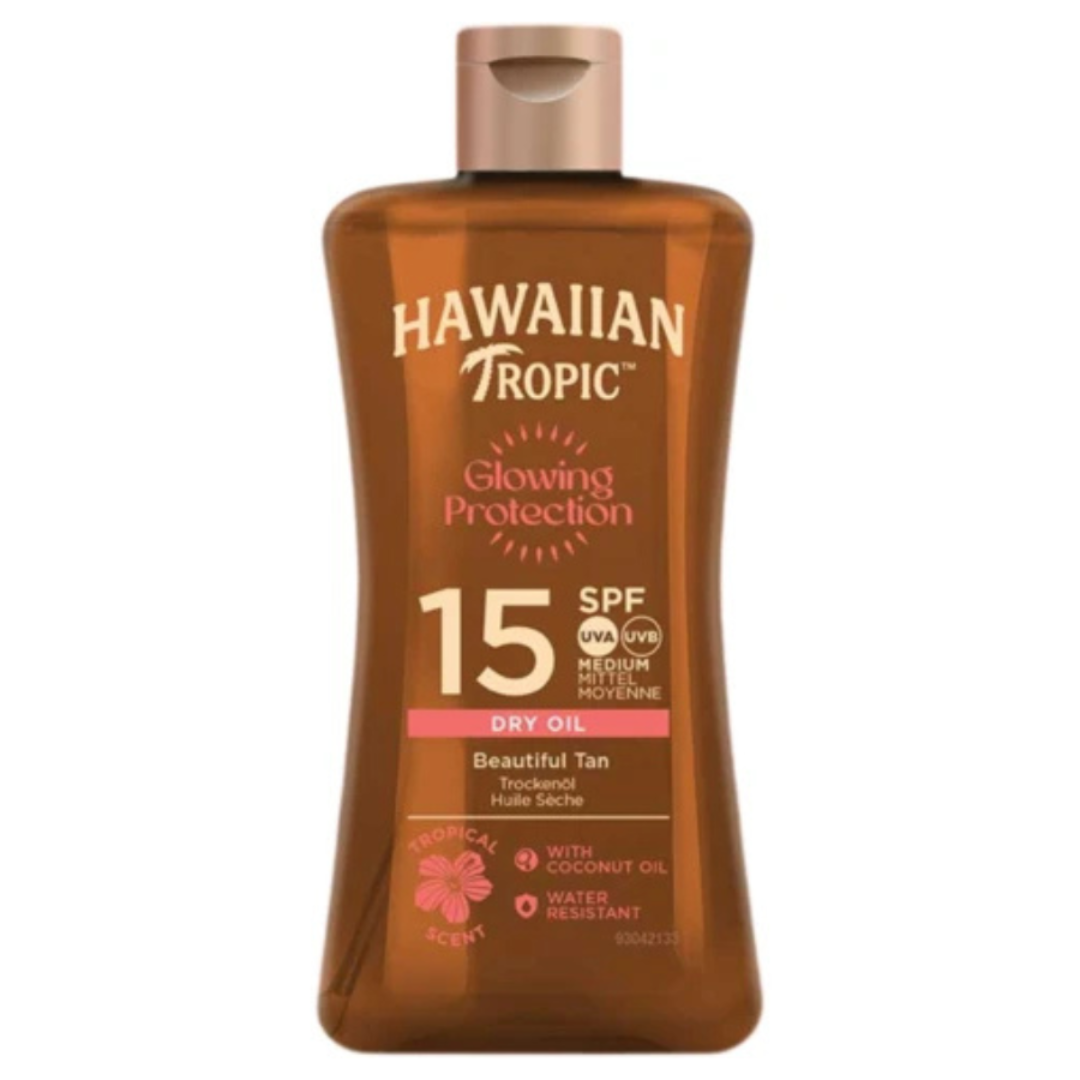 Hawaiin Tropic Glowing Protection SPF15 (Dry Oil Gel)