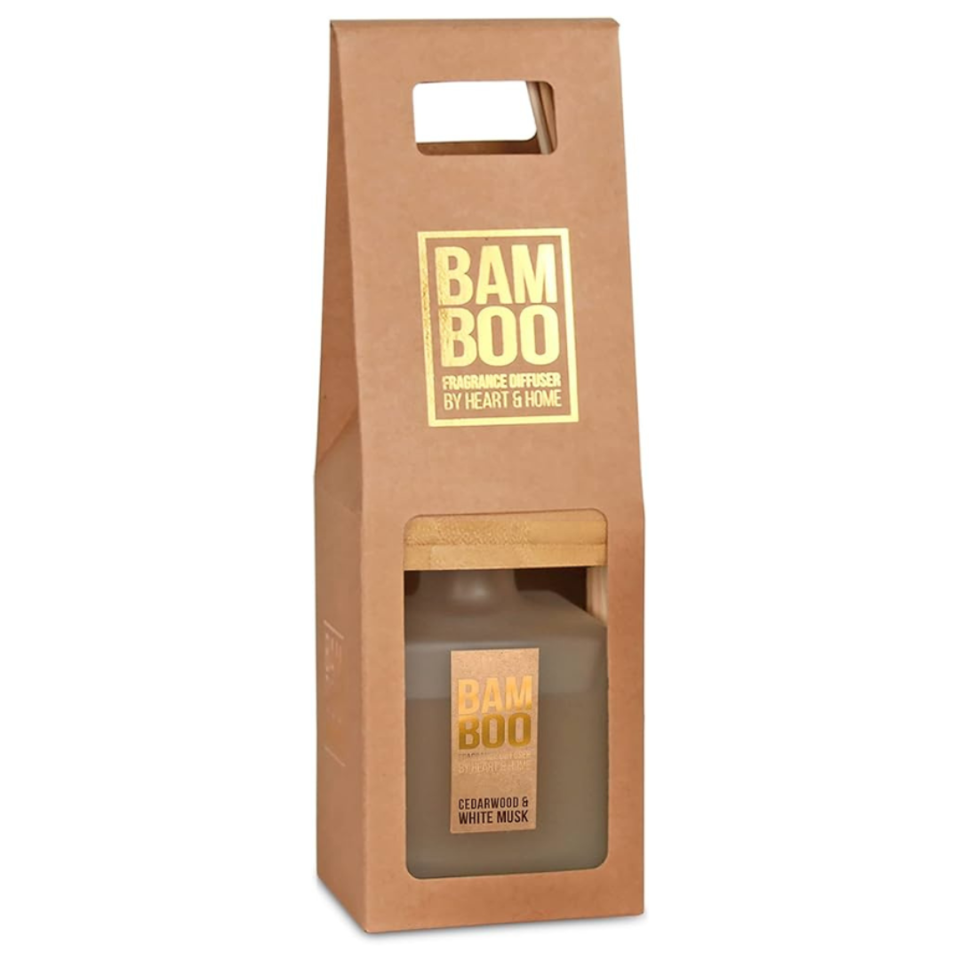 Bamboo Diffuser Cedar Wood And White Musk