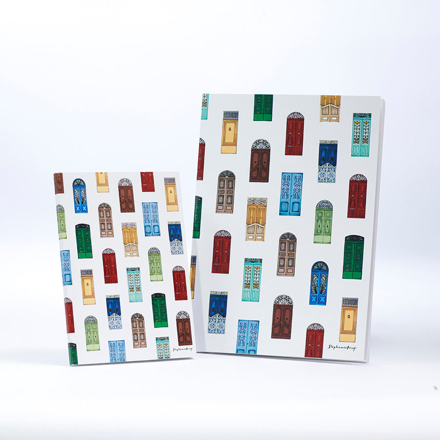 Stephanieborg doors A5 soft back journal