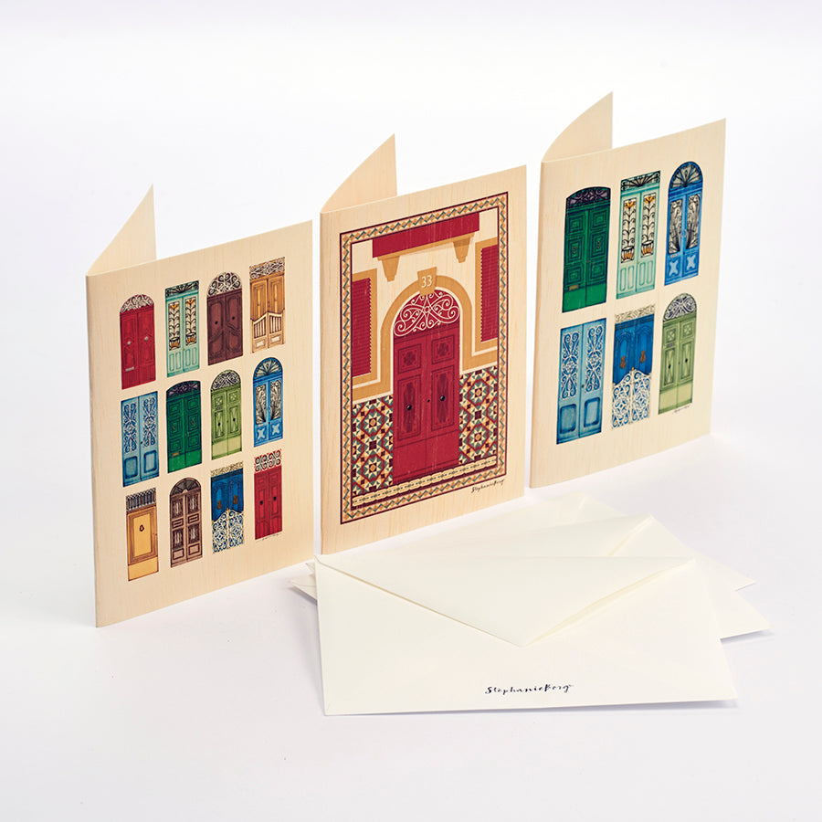 Stephanie Borg Malta Doors Cards