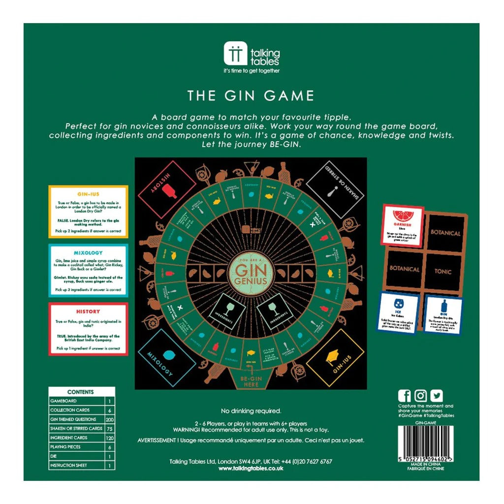 Gin Board Game
