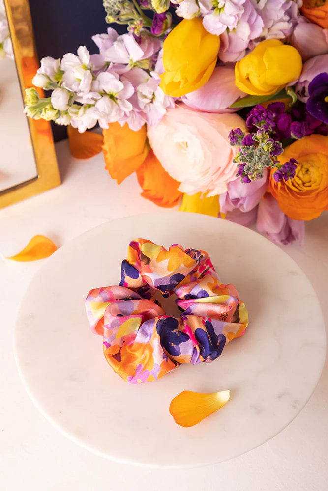 Flower Garden Duo Scrunchies