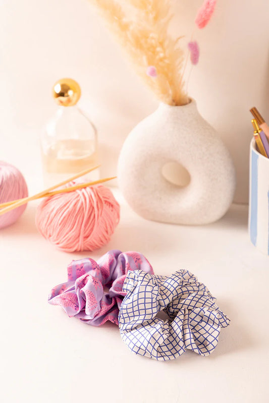 Happy Cat Duo Scrunchies