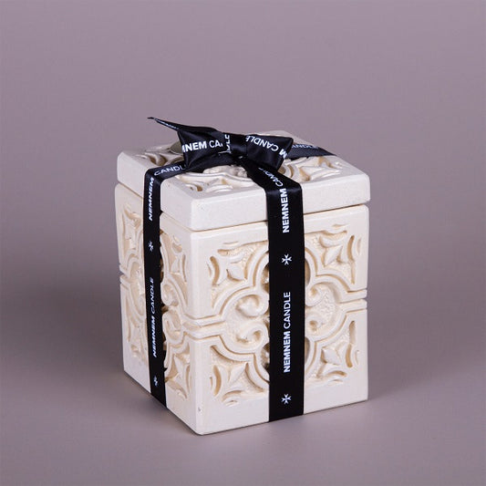 Small Cube Maltese Tile Beige