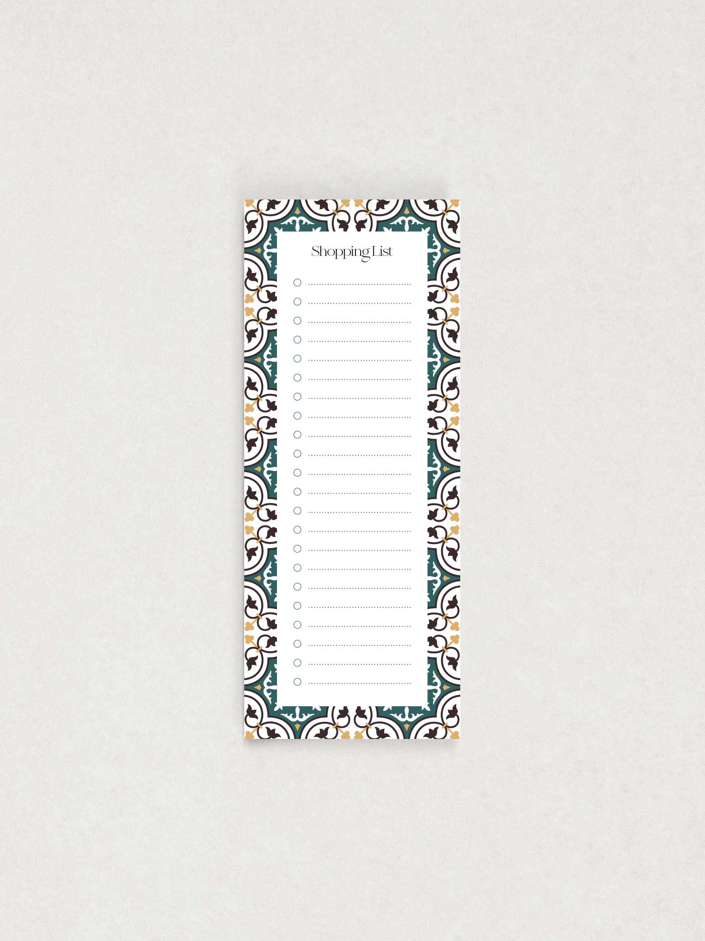 Maduma Shopping LIst Hadrani