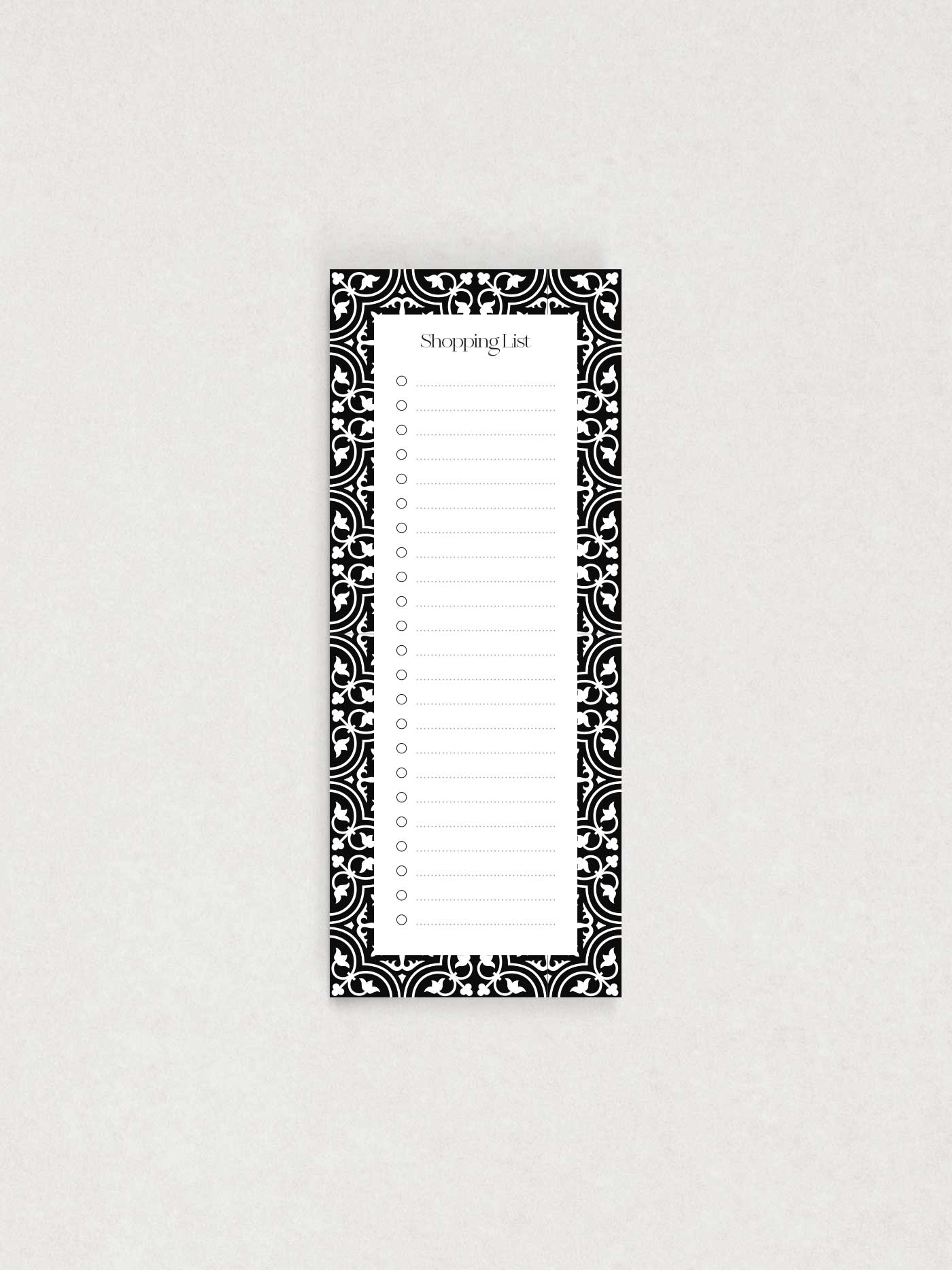 Maduma Shopping List Iswed