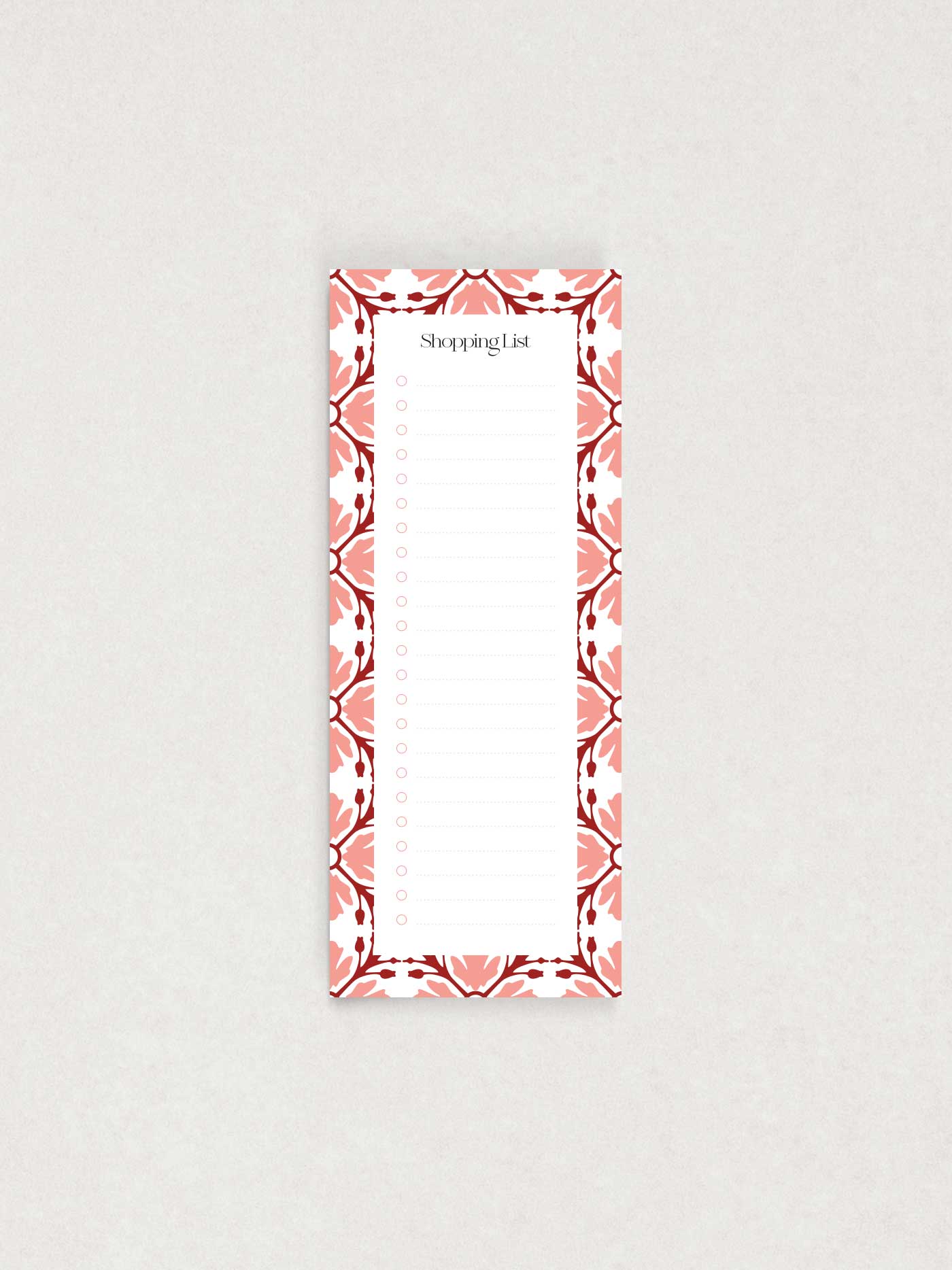 Maduma Shopping List Warda