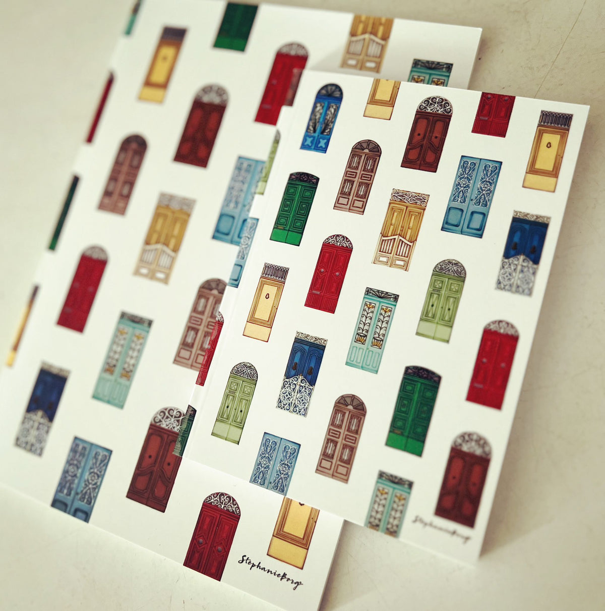 Stephanieborg doors A6 soft back journal