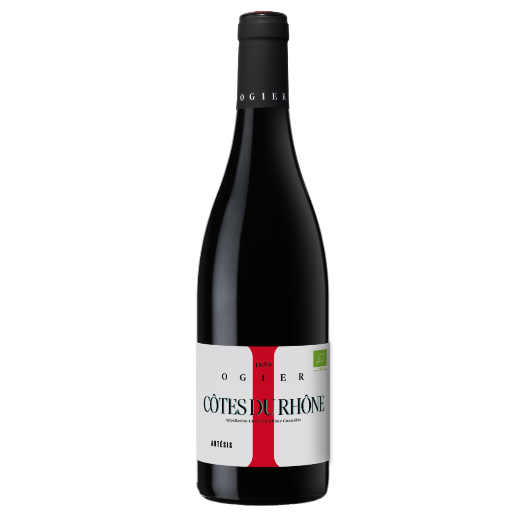 AOP Cotes Du Rhone Artesis Red 75cl Organic