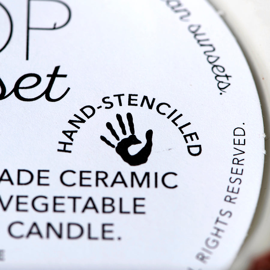 Pop Candle Small Sunset