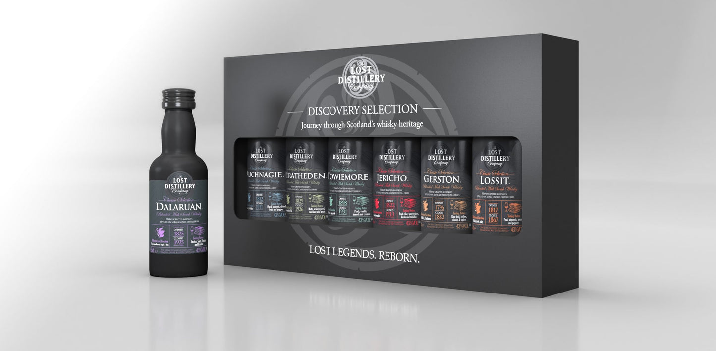 The Lost Distellery Discovery Selection Box Miniatures, X 6