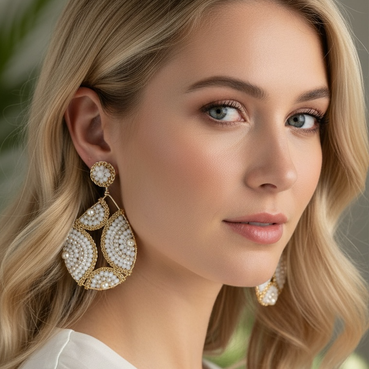 Handmade Gold Earrings
