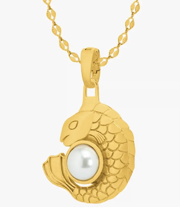 Timeless Pearl Huta Shell Necklace